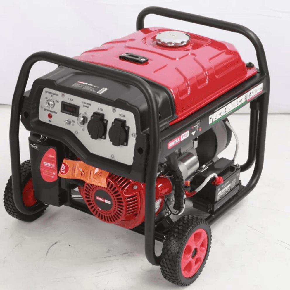 Генератор бензиновий 2,8/3,2 КВт SC3500E (ручний+електр. пуск), КВІТКА PRO